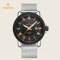 Montres de marque pour hommes de luxe en acier inoxydable Watch Quartz Business72235